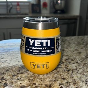 Brand New Yeti Rambler 10 ounce Wine Tumbler.